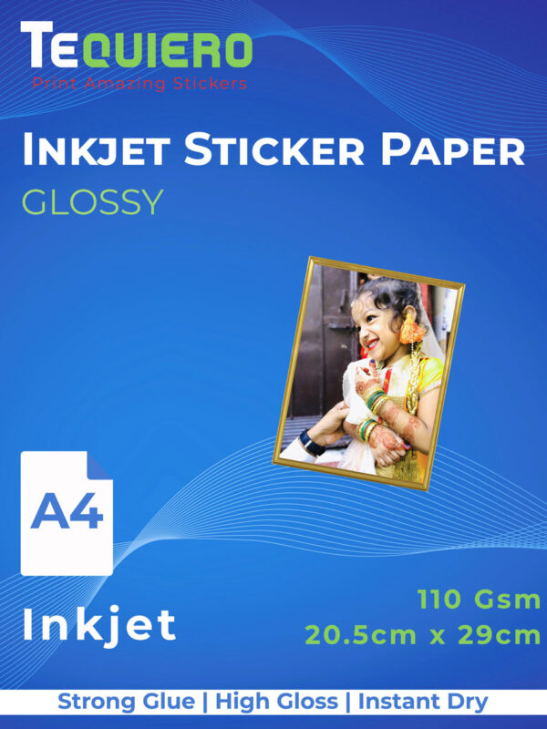 Inkjet Sticker Paper (Glossy)